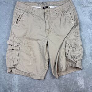 No-fear Men's Tan and Cream Shorts
